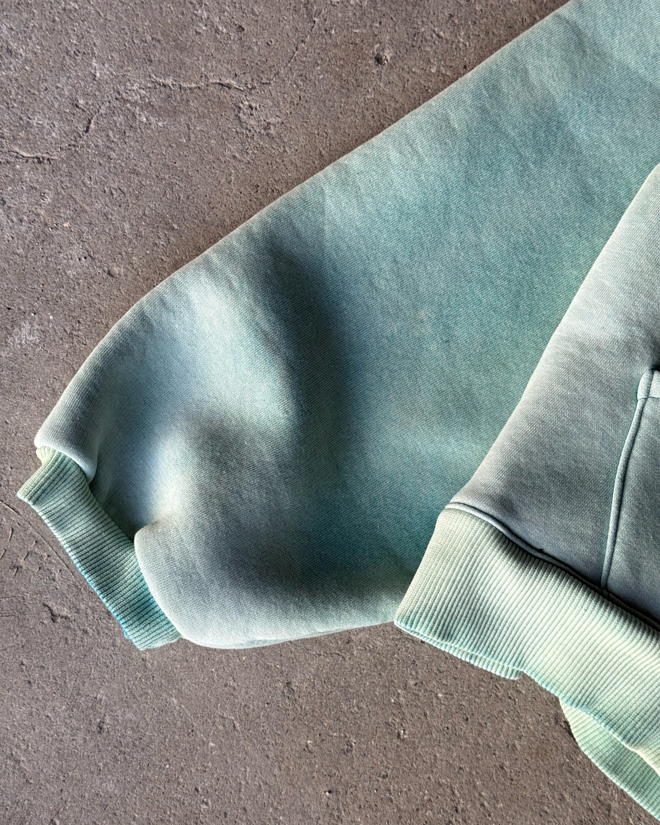 Light Green Zip Hoodie - Image 3